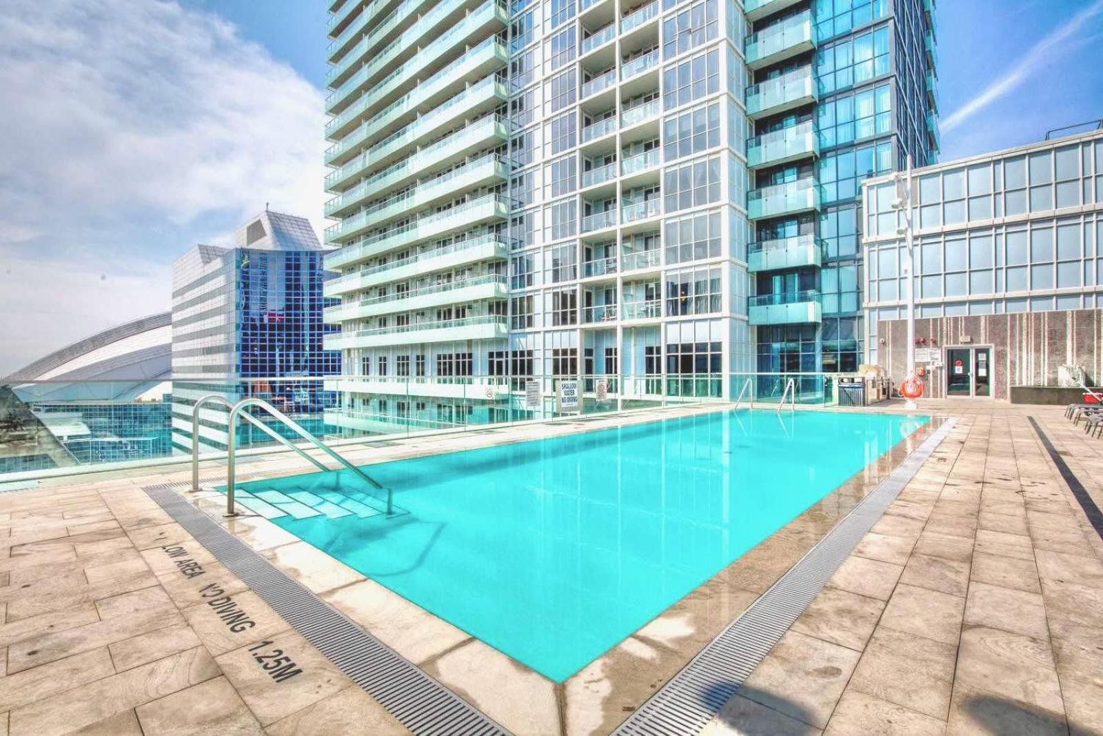 Luxury 1Br Condo - King Bed With City Views Toronto Luaran gambar